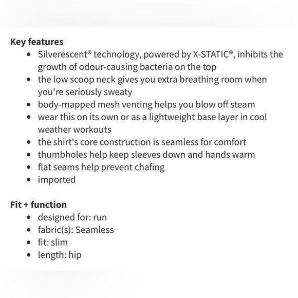 Lululemon Run: Swiftly Tech Long Sleeve Scoop
Hyper Stripe Black Size 4 - Picture 10 of 10